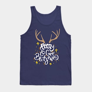 CHRISTMAS/ALCOHOL: Ready to get Blitzened! Tank Top